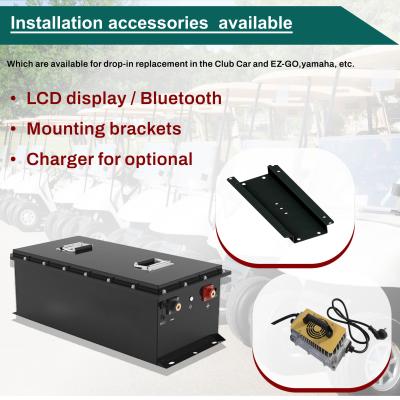 China Smart CANBUS RS485 Lithium Forklift 48V 51.2V 200Ah LiFePO4 LFP Battery for sale