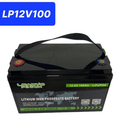 China 12V 100Ah 12.8V LiFePO4 Lithium Battery With Bluetooth Group 31 Size for sale