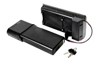 China Rear Rack Battery Pack 36V 13.4Ah Lithium EBike Batteries Lightweight for sale