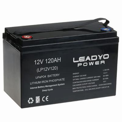 Chine Fourniture directe d'usine 12V RV Camper Lifepo4 Batteries 12,8 100Ah avec taille groupe 31 à vendre