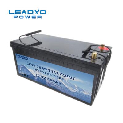 Cina MSDS ha certificato il pacchetto della batteria delle batterie ricaricabili 12V 300Ah Lifepo4 di bassa temperatura in vendita