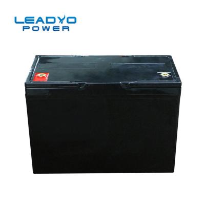 China 100Ah 12 de Batterij Diepe Cyclus 1280Wh van de Voltrv Kampeerauto met Groepsgrootte 27 Te koop