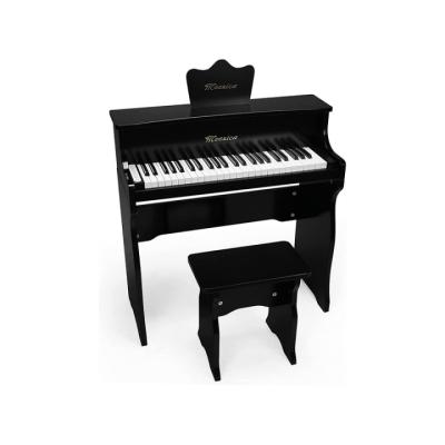 China 49 Key Exquisite Black Multifunctional Digital Keyboard Grand Piano Solid Wood Electric Digital Piano for sale