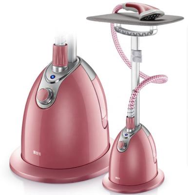 China 2021Newest Design Convenient Stand Garment Steamer With 1800W Easy To Change Size for sale