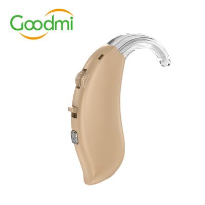 China Hearing Loss Rohs Deafness BTE Sound Amplifier Rechargeable Hearing Aid For Seniors for sale