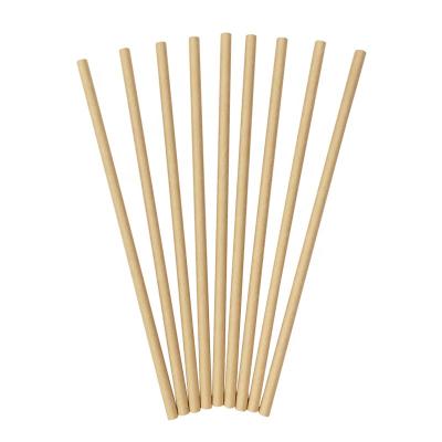 China Disposable High Quality Natural Eco Friendly Drinking Biodegradable Bamboo Straw For Kids for sale