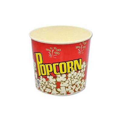 China Large Disposable Recyclable Popcorn Paper Cups With Wholesale Price for sale