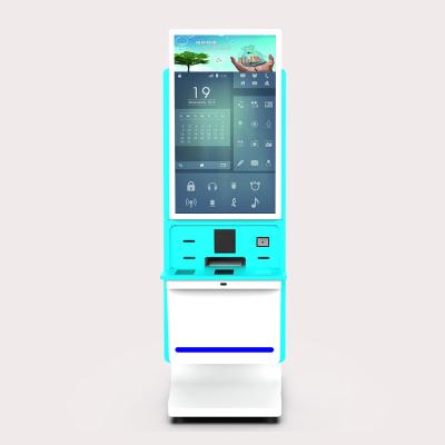 China Indoor OEM/ODM 43 Inch Self Service Check-in Kiosk Automatic Payment Kiosk With Receipt Printing for sale