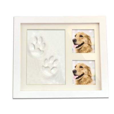 China Fashionable Dog Footprint Picture Memorial Photo Frames for sale