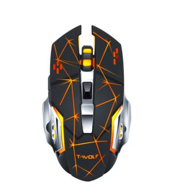 China High DPI Usb 2.4Ghz Hot Selling Gaming Mouse Wired Mechanical Filling Mouse LED Lights Silent Colorful Computer PC Mouse for sale