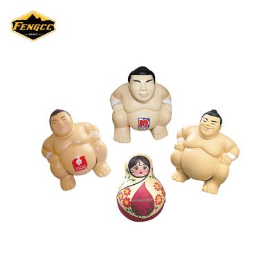 China PU Foam PU Foam Strain Toy/Stress Ball in Shape of Japan Sumo Wrestlers for sale