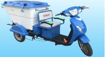 China Electric Delivery Tricycle Garbage Collection Trucks With 15 Tube Controller for sale