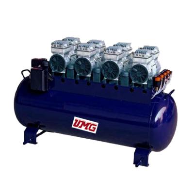 China 220v compressor manufacturer 5hp oil free portable medical dental silent air compressor with price for sale