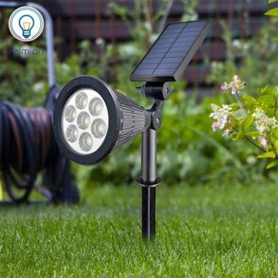 China Eco-Friendly All In One Solar Street Light ABS 3000-6500K IP65 Solar Garden Lights Outdoor Waterproof Led Garden Spot Light for sale