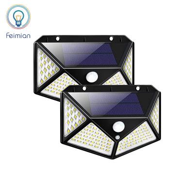 China Eco-friendly Outdoor Waterproof Solar PIR Motion Sensor Pathway Lighting LED Wall Lamp Garden Light for sale