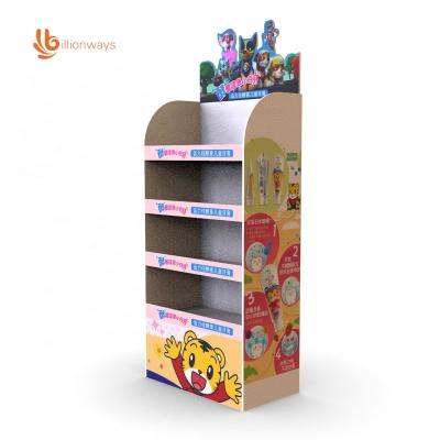 China Fashion Cardboard Gondola PVC Foam Gondola Toy Display for sale