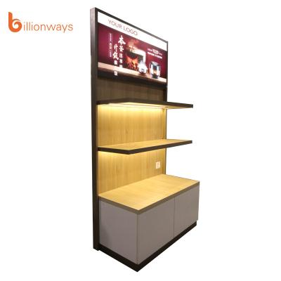 China Container Display Shelves Indoor Makeup Displays Ark Household Appliances Cosmetics Store Promotions Shelves for sale