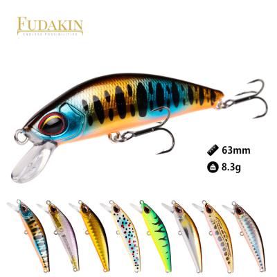 China ABS Plastic Price Best Fishing Minnow 3d Bass Lure Floating OEM Jerkbait Freshwater Tackle for sale