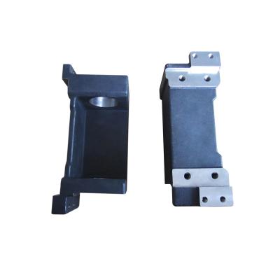 China Casting Crane Parts Lost Wax Steel Cast Steel Frames Custom Machining Crane Parts for sale