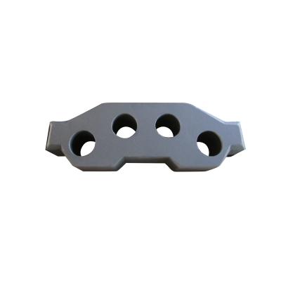 China Casting Crane Parts Lost Wax Steel Cast Steel Frames Custom Machining Crane Parts for sale