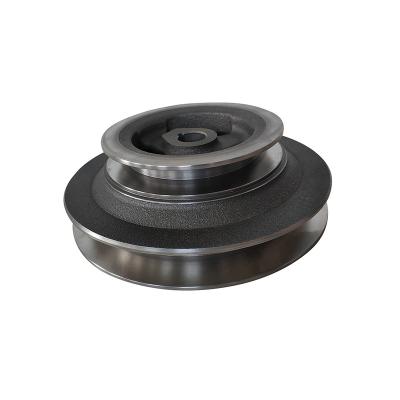 China Agricultural Machinery Parts Machining Parts OEM Cast Iron Pulley Foundry Green Sand Parts Custom for sale