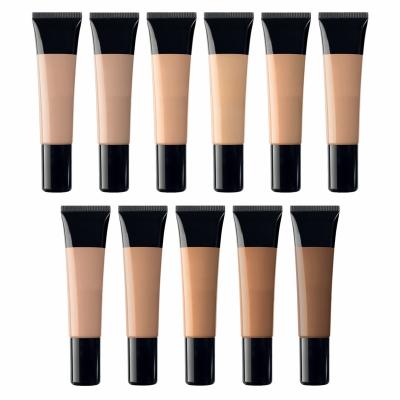 China Wholesale Private Label Sweatproof Makeup Face Concealer Anti-Wrinkle Long Lasting Waterproof Liquid For Party Custom Logo 12 Colors for sale