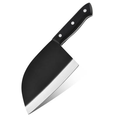 China Durable Top Selling Butcher Knife Full Flavor Heavy Duty Wood Handle Kitchen Ultra Thick Punch Butcher Knife for sale