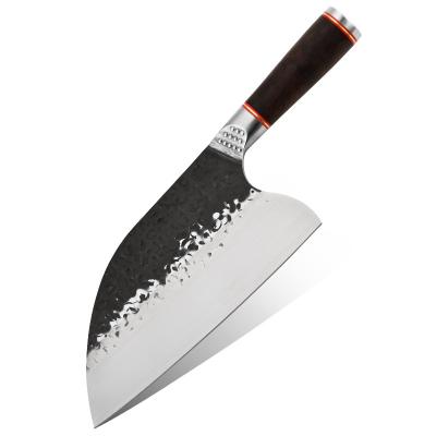 China Carbon 5CR15MOV 8 Inch High Steel Kitchen Butcher Knife Kitchen Butcher Knife Durable for sale