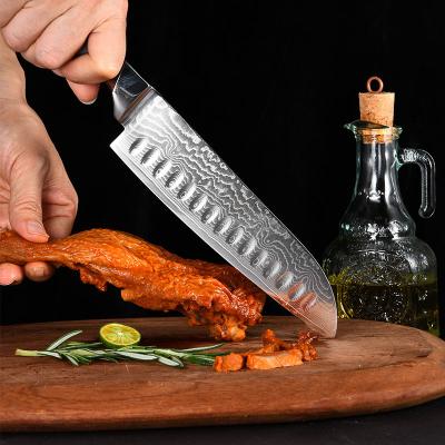 China Sustainable Handmade VG10 Damascus Laser Steel Chef Knife Set from RTS Pakistan for sale