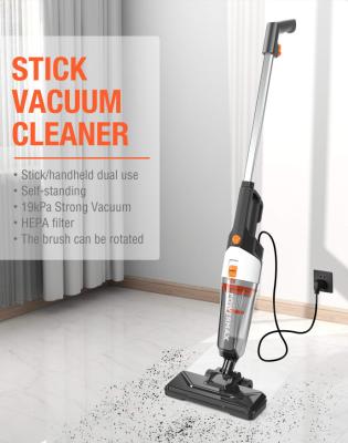 China Convenient Handheld VCA Hotel Stick Vacuum Cleaner Lightweight Attached Powerful Suction with Filter for Hard Floor, 3-in-1 for sale