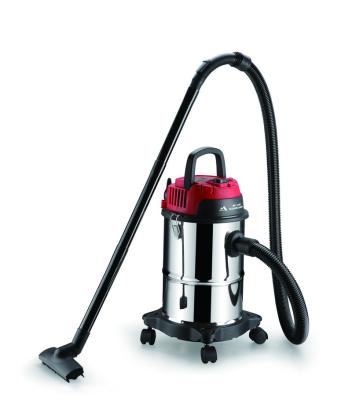 China Hotel Wet Dry Vacuum Cleaner Attached Wet Dry Vacuum Cleaner 12L Stainless Steel Heavy Duty Vacuum Cleaner for sale