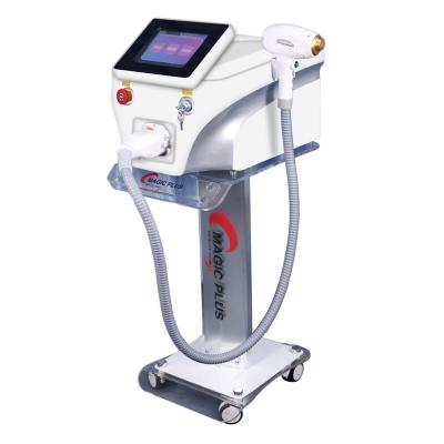 China 2022 Portable Triple Wavelength Diode Laser 755nm+808nm+1064nm Mixed Wavelength Hair Removal Beauty Machine for sale