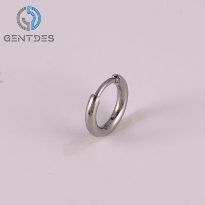 China Wholesale G23 FASHIONABLE Minimalist Titanium Nose Piercings Lot Tasty Nose Piercing Ring Nose Accessories Piercing Jewelry for sale