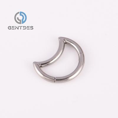 China Titanium Nose Ring Piercing Cartilage Helix Ring Septum Piercing Ear Tragus Nose Ring Minimalist Body Jewelry TRENDY for sale