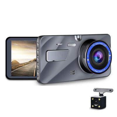 China Loop Monitor Full HD 4inch Parking Parking Night Vision Rear Driving Car Dash Camera for sale