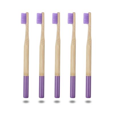 China Cheap Organic Natural Biodegradable Bristle Infused Bamboo Toothbrush Eco-Friendly Professional Disposable For Daily Use for sale