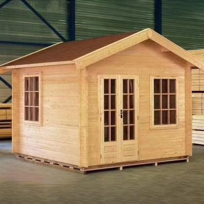 China Modern Wood Prefabricated Prefab Movable Villas Houses , Anticorrosive Wooden House for sale