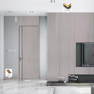 China Non-formaldehyde Waterproof Solid Wpc Door Cheap Price Wpc Doors for sale