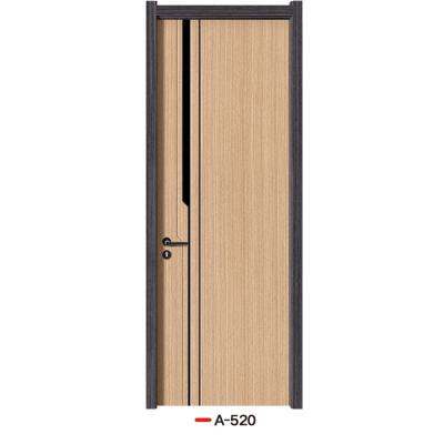 China Modern Cheap Custom Slab Front House Composite Doorinterior Wood Doors for sale