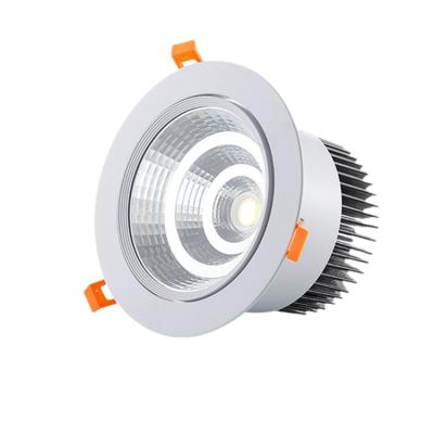 China Anti-glare/glare new design cob free led recessed downlight Ra90 led wall washer downlight 10W full watt for housing for sale