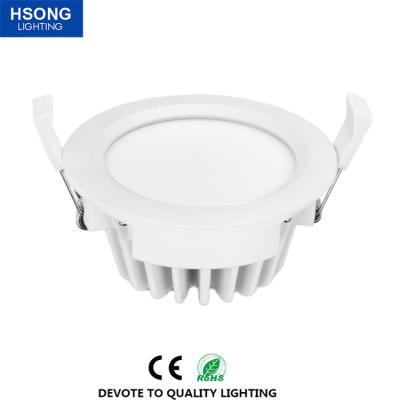 China Modern waterproof IP65 SMD downlight led CE RoHS 12w CRI90 watt full dimming for bathroom for sale