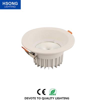 China Modern new design 15w full watt led downlight cob recessed anti-glare downlight CRI90 for indoor lighting for sale