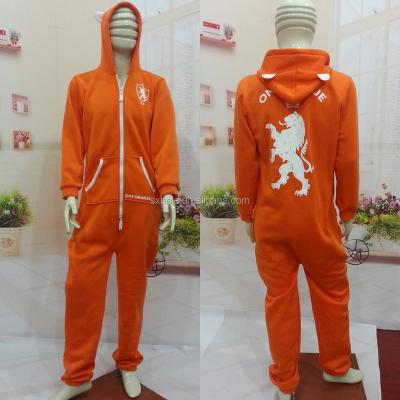 China Custom Made Adult Multifunctional Zipper Hooded One Piece Overalls Breathable for sale