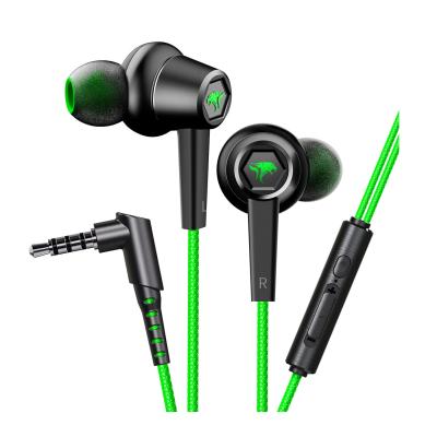 China In-Ear Gaming Headphones With Microphone Xbox Switch PS4 Earbuds Noise Canceling In-ear Wired E-sport Headphones Powerful Bass for sale