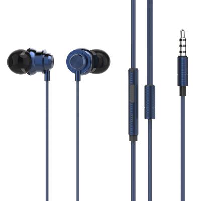 China In-ear factory wholesales Plextone X56M 3.5mm jack andType-c metal cable control in-ear earphone noise canceling headphone with HD MIC for sale