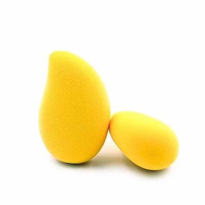 China Comestic Mango Shape Makeup Egg for sale