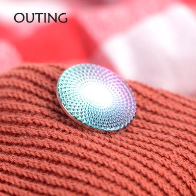 China Metal nickel free instant press button, sliver color, used for fashion clothes, bags, hardware high quality garment trims for sale