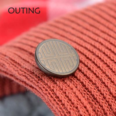 China Nickel free metal snap button 26L, antic brass, used for clothes, bags, hardware high quality trims for sale