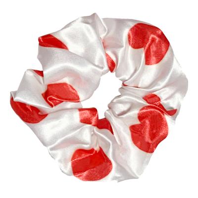 China Custom Designer Satin Hair Scrunchies Famous Brands Wholesale Soft/Comfortable/Eco-Friendly Extra Large Silk Scrunchie for sale