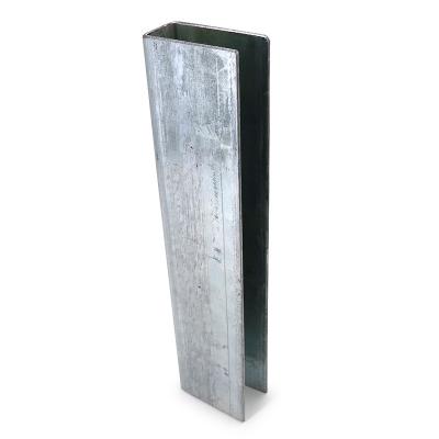 China Industrial Modern Manual Garage Roller Shutter Door Part Galvanized Iron Guide Groove for sale